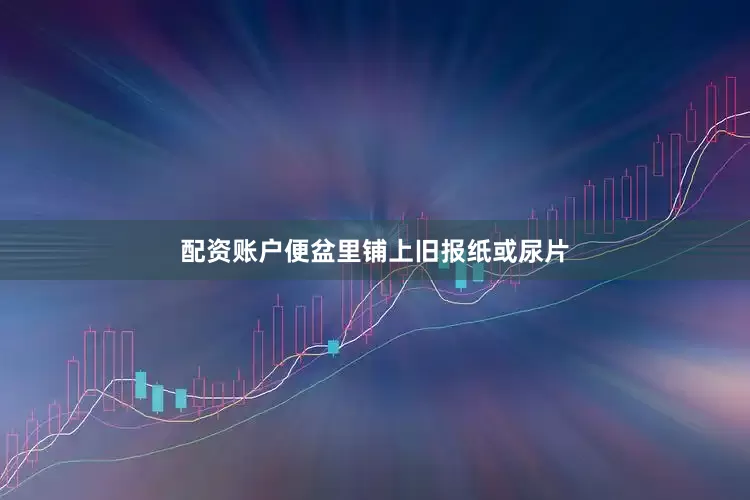 配资账户便盆里铺上旧报纸或尿片
